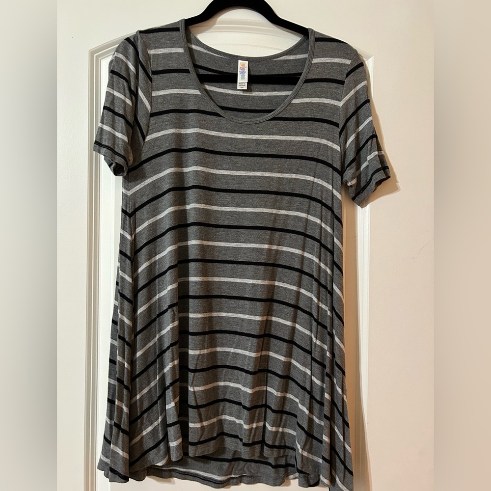 Lularoe, Perfect T, Size XXS, Striped